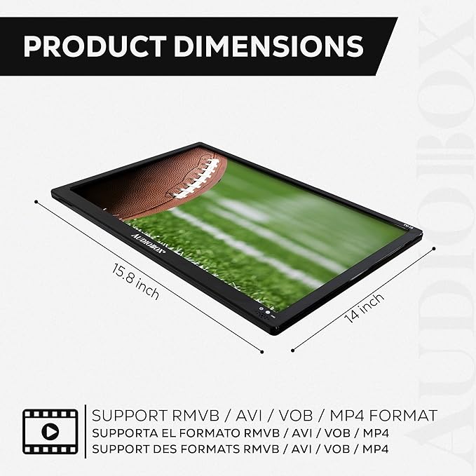TV-15 Portable 15.4" LCD TV with HDMI