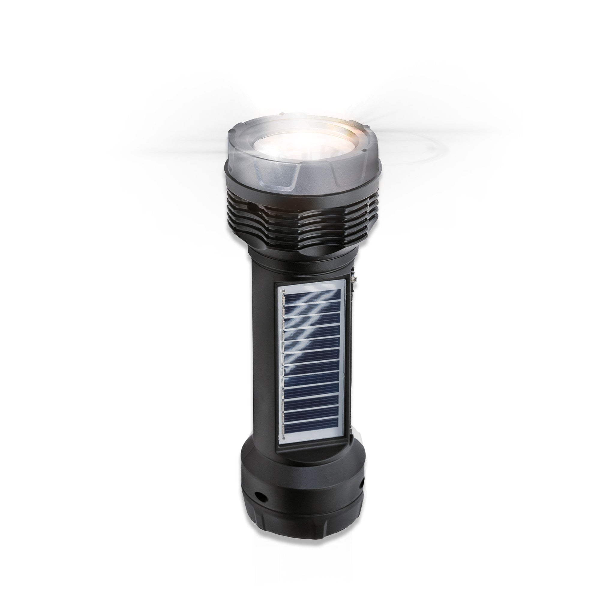 battlebox rechargeable flashlight FSL-200 Solar Rechargeable Emergency Flashlight