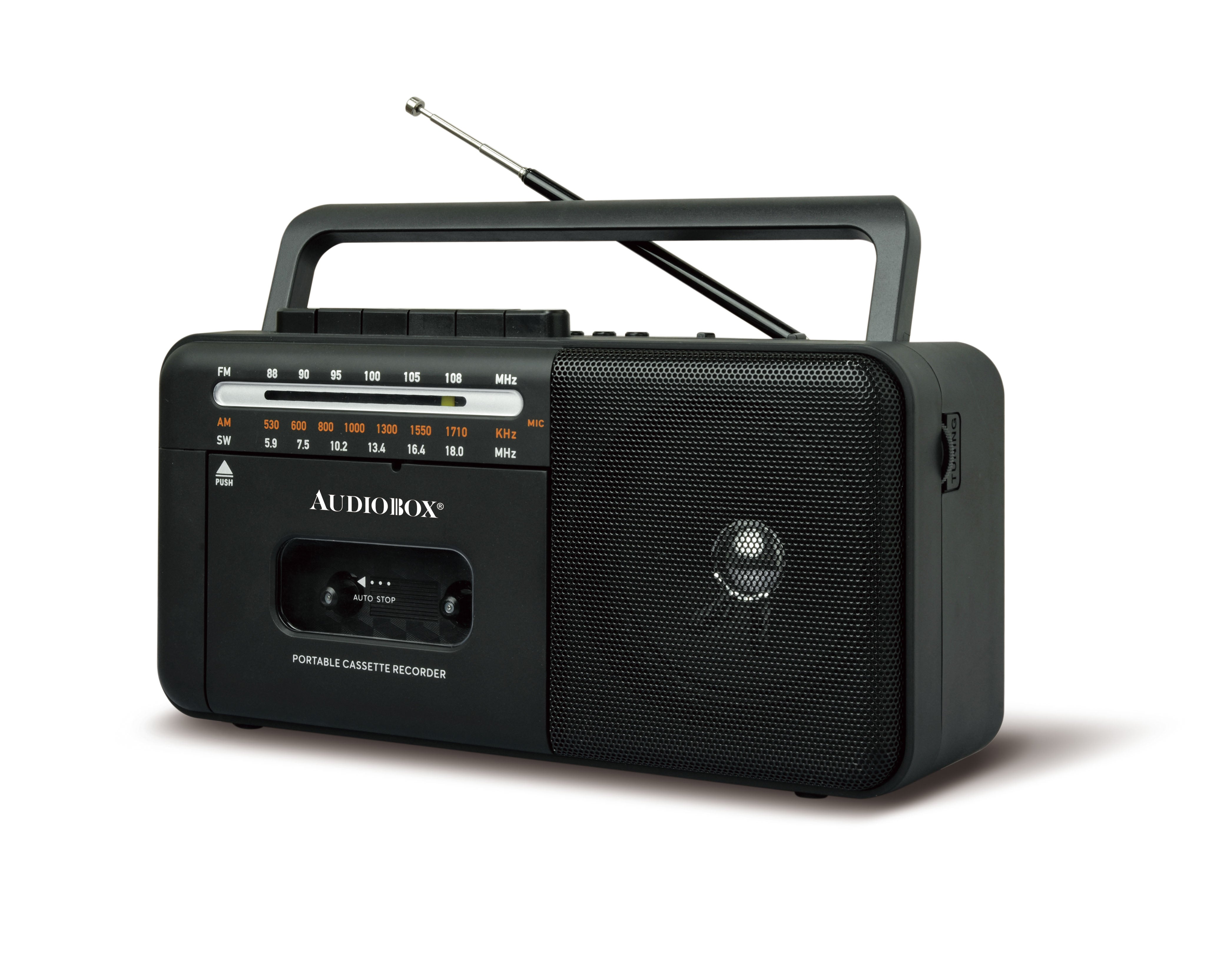 RXC-15RBT - Rechargeable Multi-Band Cassette Player 