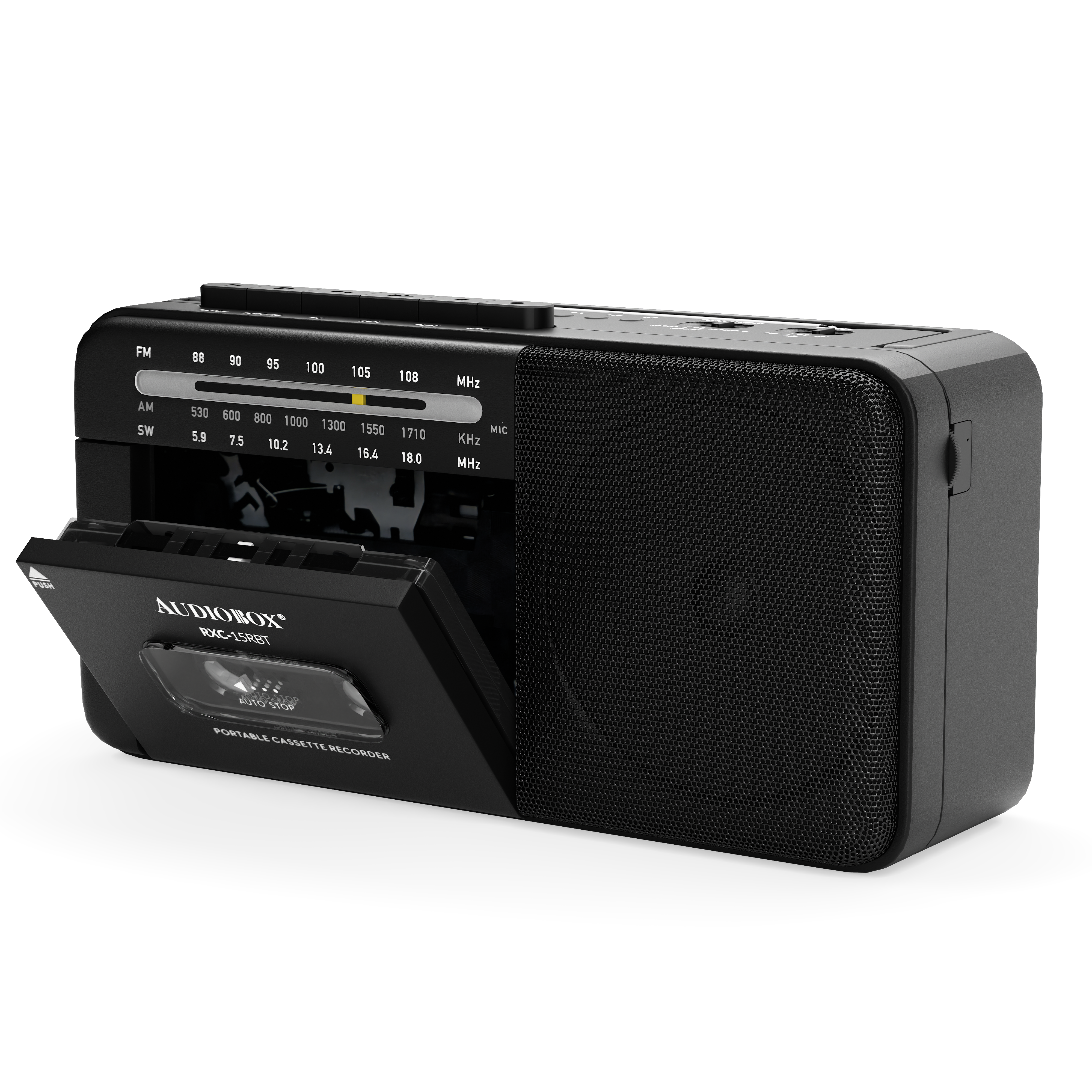 RXC-15RBT - Rechargeable Multi-Band Cassette Player 