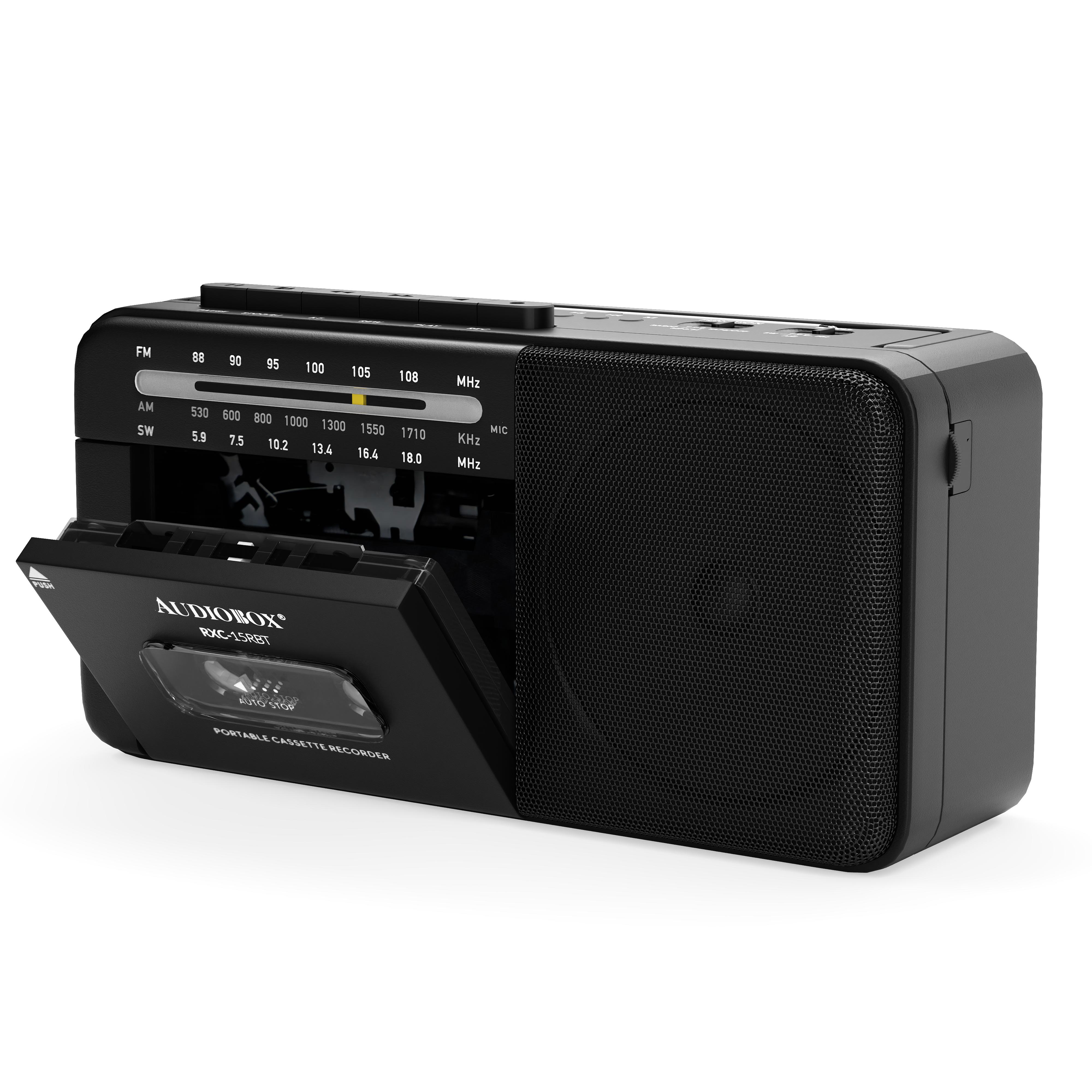 RXC-15BT Rechargeable Multi-Band Cassette Player