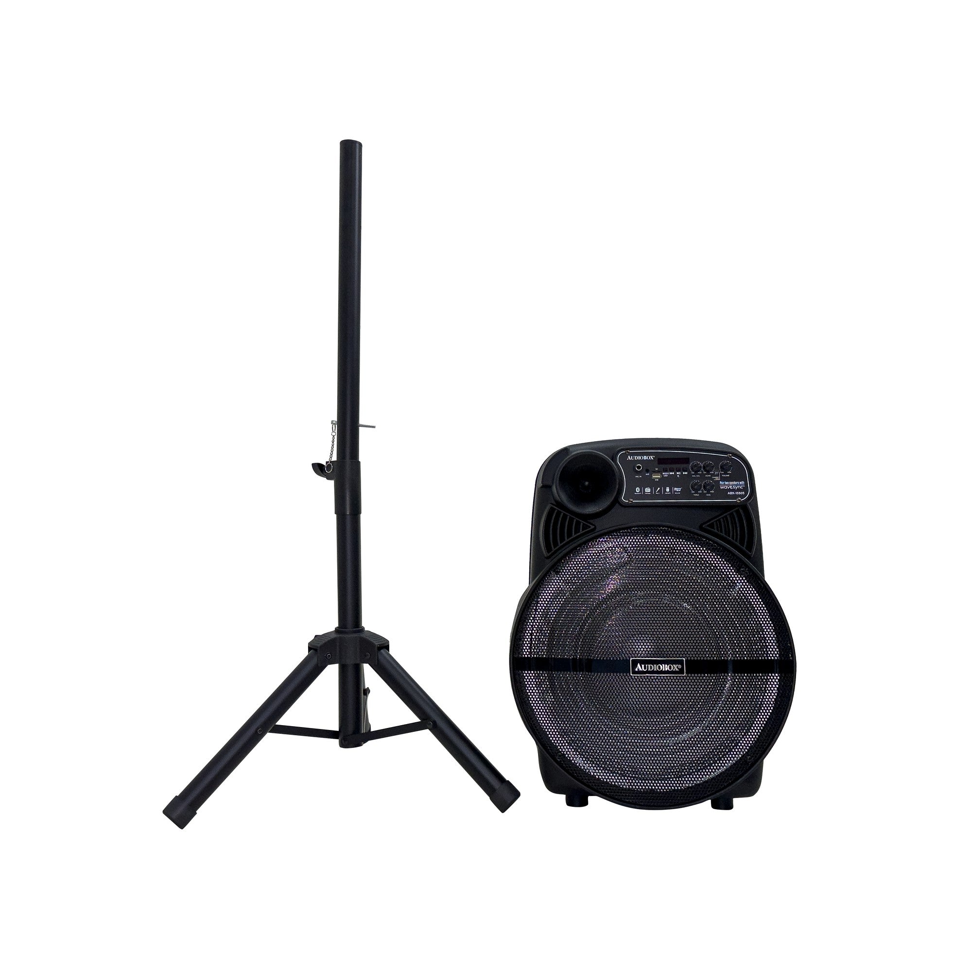 ABX-1550S 15” Portable Party Speaker with Stand