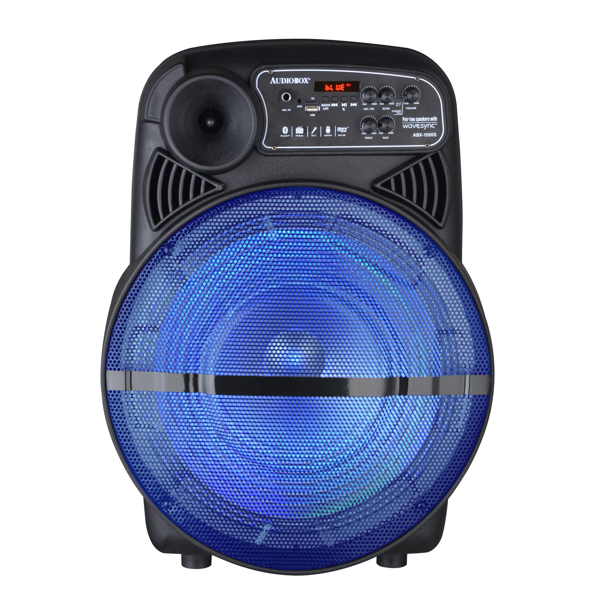 ABX-1550S 15” Portable Party Speaker with Stand