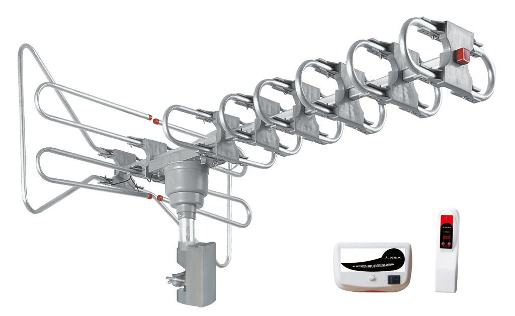 Audiobox ANT-500 Indoor/Outdoor HDTV Antenna, 4K Ready, 360° Signal Re