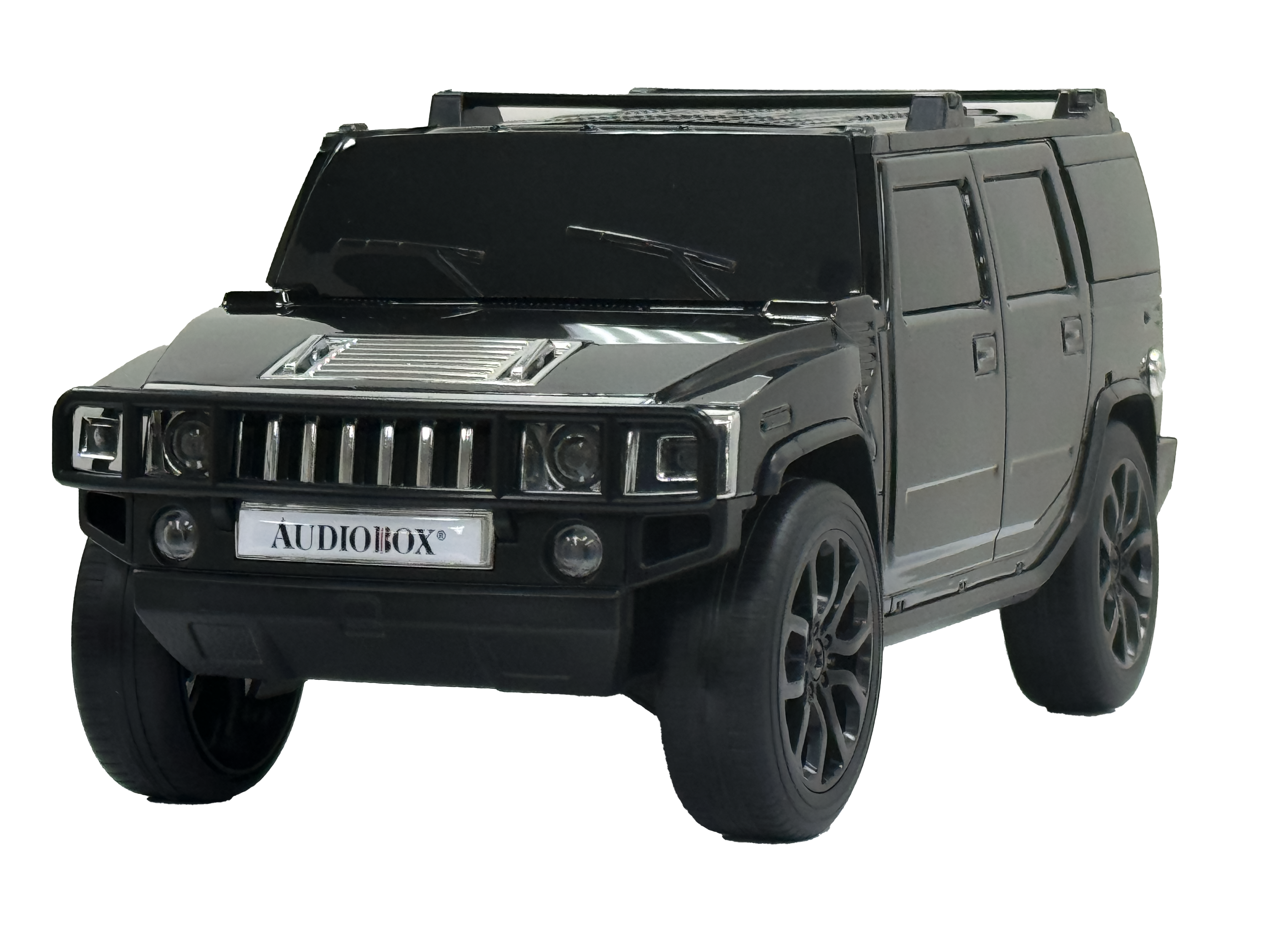 Audiobox TRK-2009BT Hummer Style Bluetooth Speaker with LED Lights, Rechargeable Battery, SoundRides