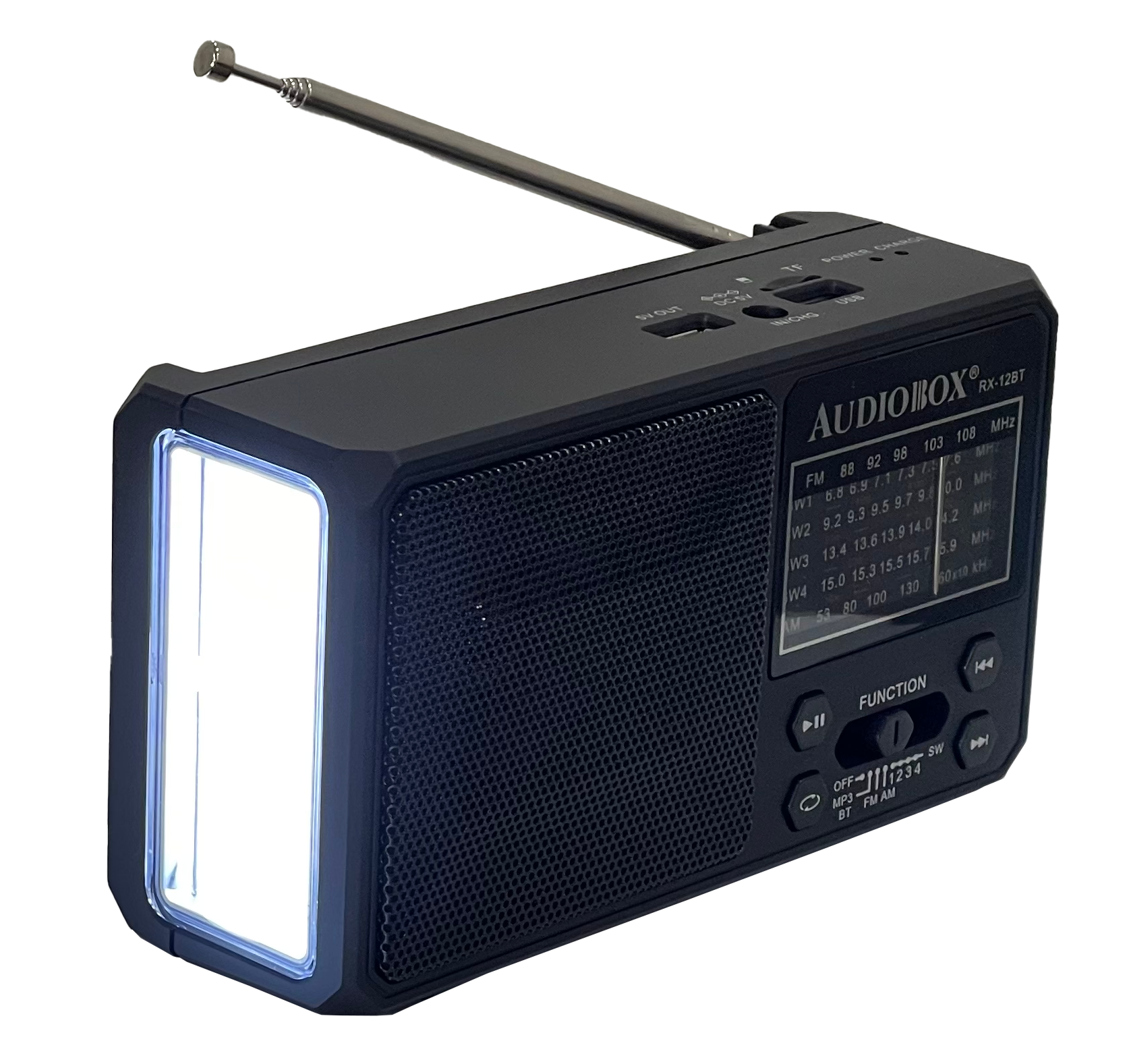 RX-12BT Multi-Band Solar Radio with Bluetooth