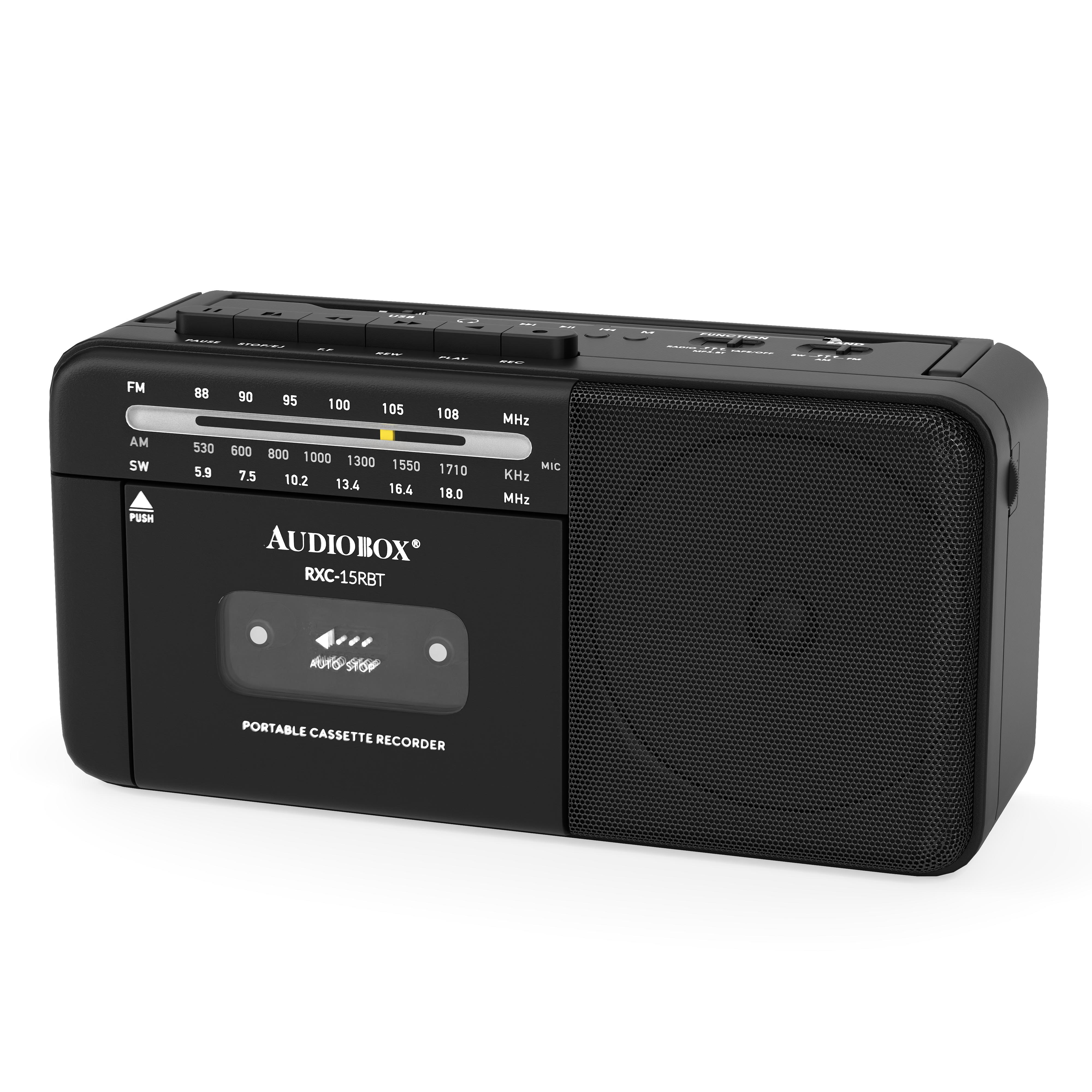 RXC-15BT Rechargeable Multi-Band Cassette Player